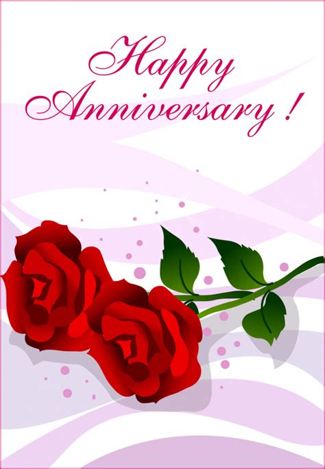 Free Printable Anniversary Cards.